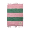 Chindi rug 45x60cm 8 colour combinations pink grass