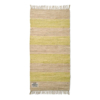 Chindi rug 60x120cm 8 colour combinations neon yellow creme