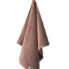 Naram guest towels 8 color combinations camel ultramarine blue thin stripe