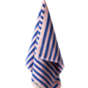 Naram guest towels 8 color combinations dazzling blue rose wide stripe