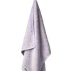 Naram guest towels 8 color combinations lilac neon yellow thin stripe