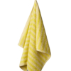 Naram guest towels 8 color combinations pristine neon yellow wide stripe