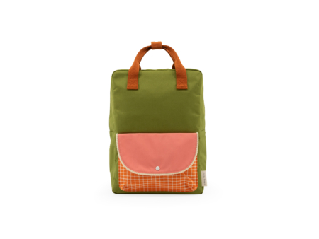 1802077 Sticky Lemon backpack large farmhouse sprout green front product shot 01