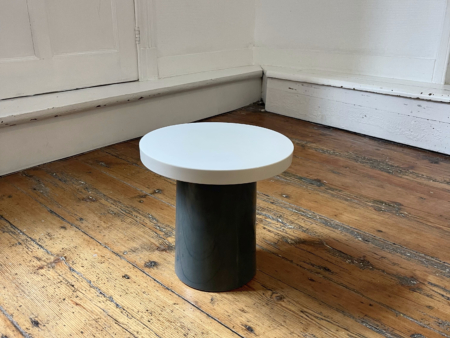 Anna Black Ceramic Side Table 001