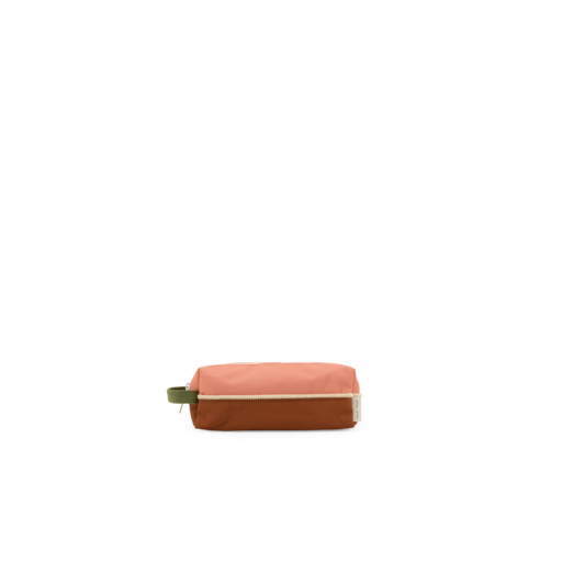 1802086 Sticky Lemon pencil case farmhouse flower pink willow brown front product shot 01